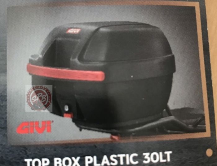 TOP BOX PLASTIC 30LT